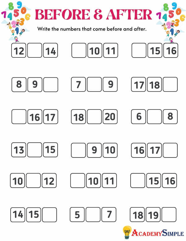 math-ordering-numbers-worksheet-before-and-after-numbers-1-to-20-academy-simple