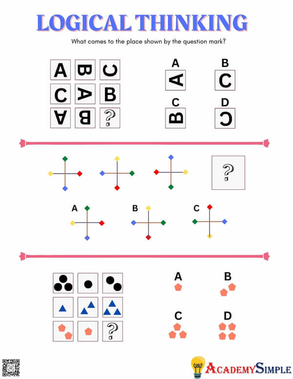 logical reasoning critical thinking questions